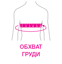 БГК-412 Бандаж на грудную клетку, женский 